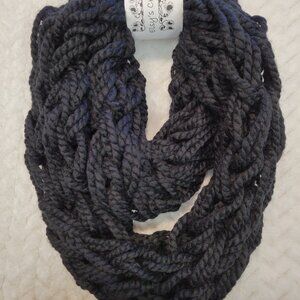 Women Black Infinity Scarf